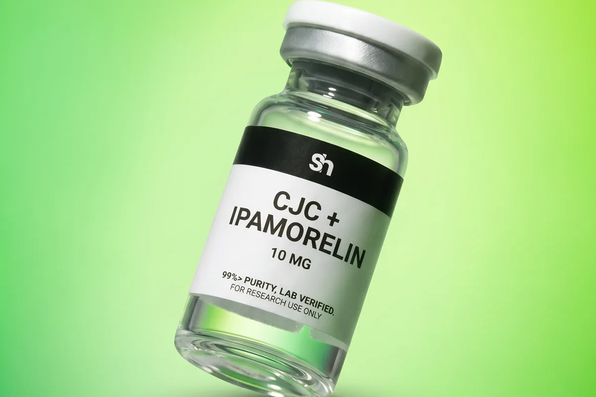 ipamorelin selective gh secretagogue CJC-1295 + Ipamorelin: The Standard Reference Pairing in GH-Axis Research 1% GHK-Cu Copper Peptide label_ Size:Capsules 60x500mcg